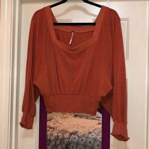 Orange Free People Shirt